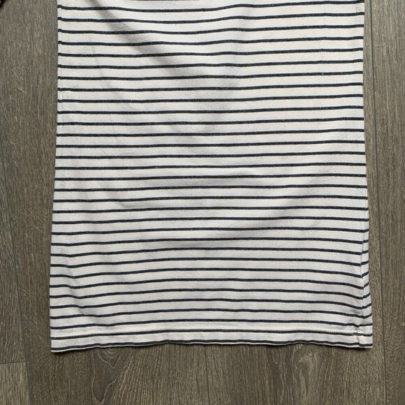 Aritzia Babaton Stripe T-shirt Top 3/4 Length sleeve Stretch Cotton Size XS - Picture 13 of 16